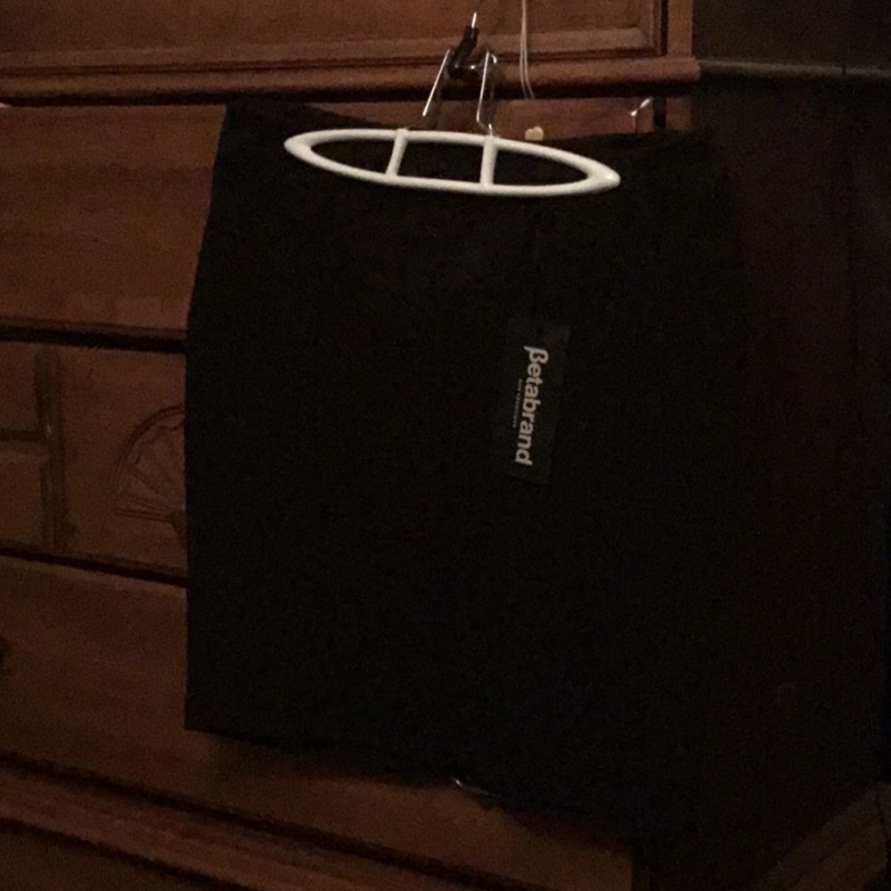 Beta brand black pencil skirt